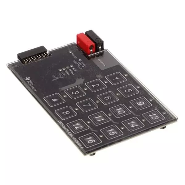 TEXAS INSTRUMENTS Capacitive Touch Sensor Evaluation Board 5 to 20 V Operating Supply Voltage, CAPTIVATE-EMC