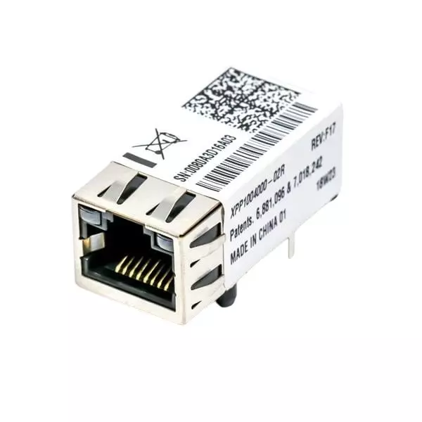 LANTRONIX Serial Device Server Ethernet, RS-232/485 Interface, XPP1004000-02R