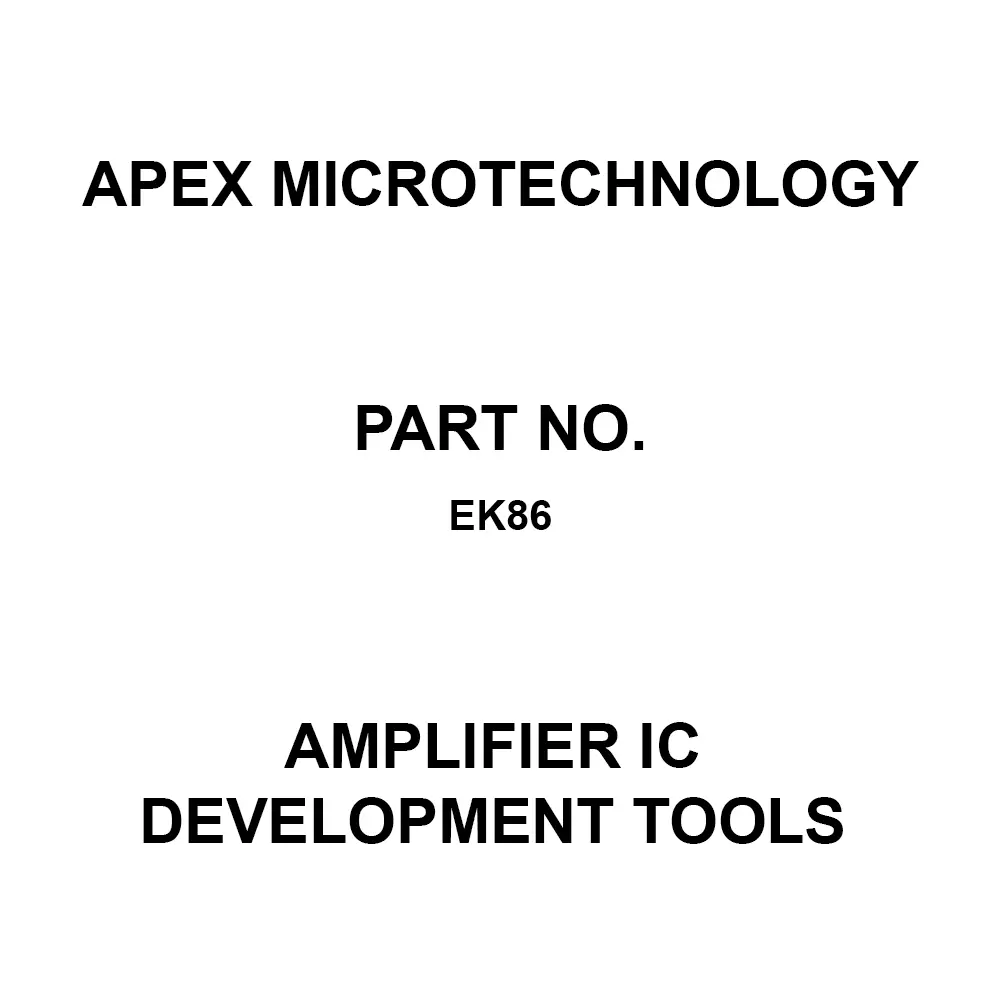 Apex Microtechnology Evaluation Kit for PA198DP, EK86