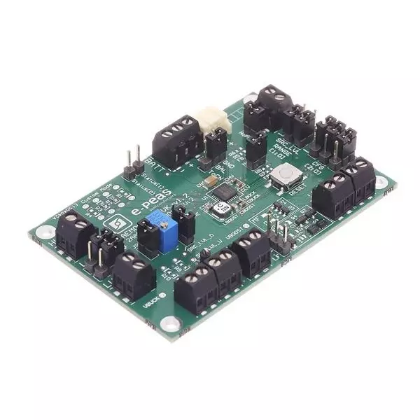 e-peas Evaluation Boards Energy Harvesting 50 mV to 4.5 V Input Voltage, EVK00940