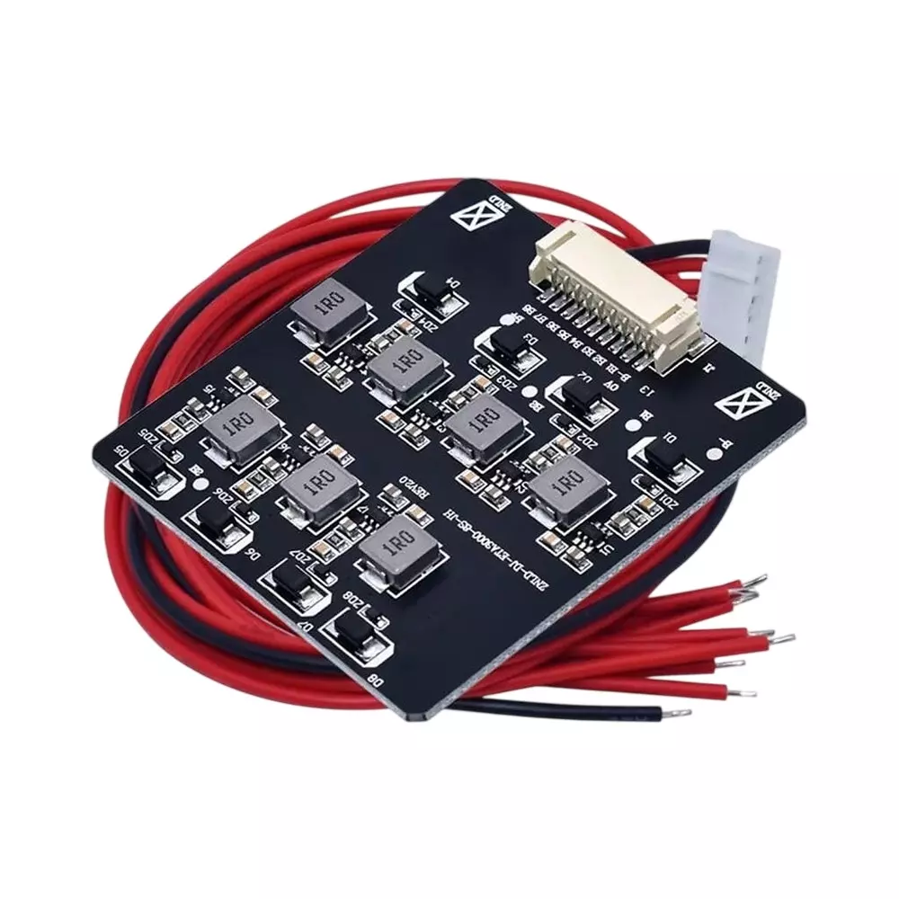amiciSolar Active Balancer Inductive Board 8S 3-4.2 V Battery Voltage 0.5-1.2 Amp Current Rating