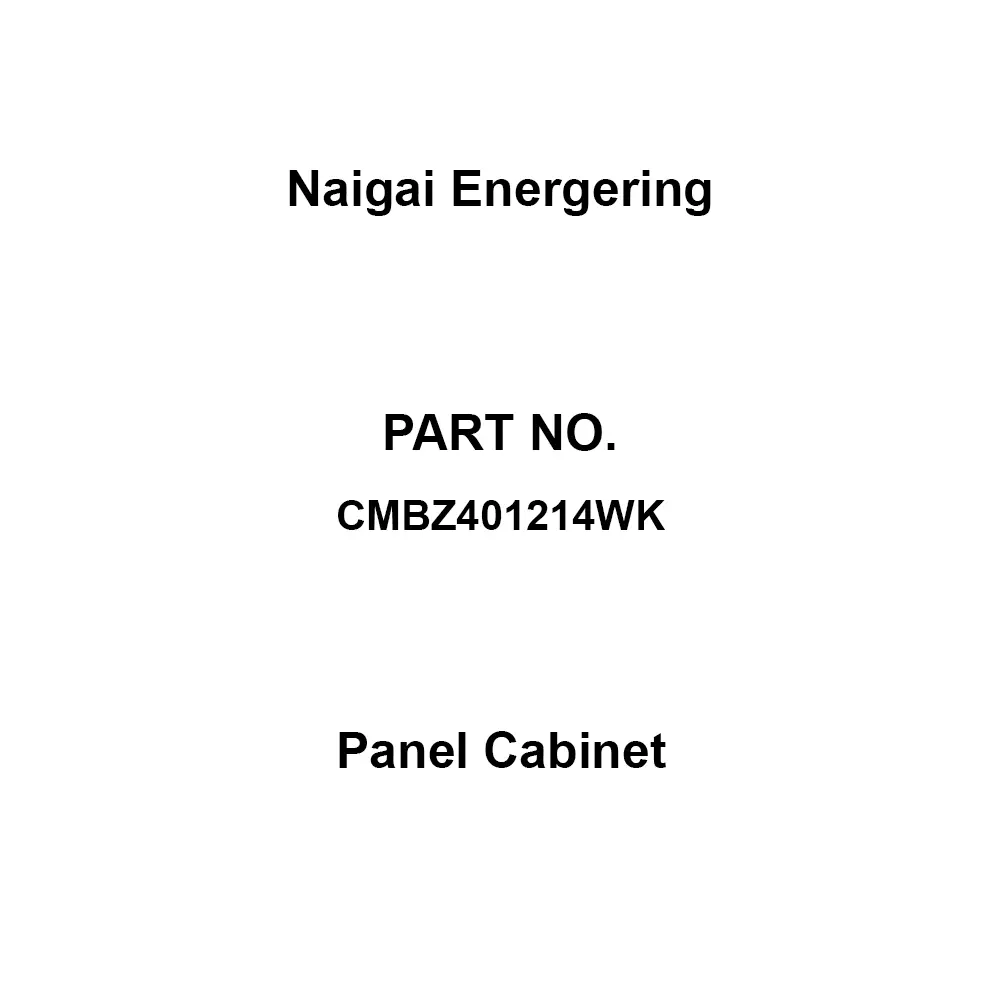 Naigai Energering Panel Cabinet 320x1120 mm Circuit Board Dimension Beige, CMBZ401214WK
