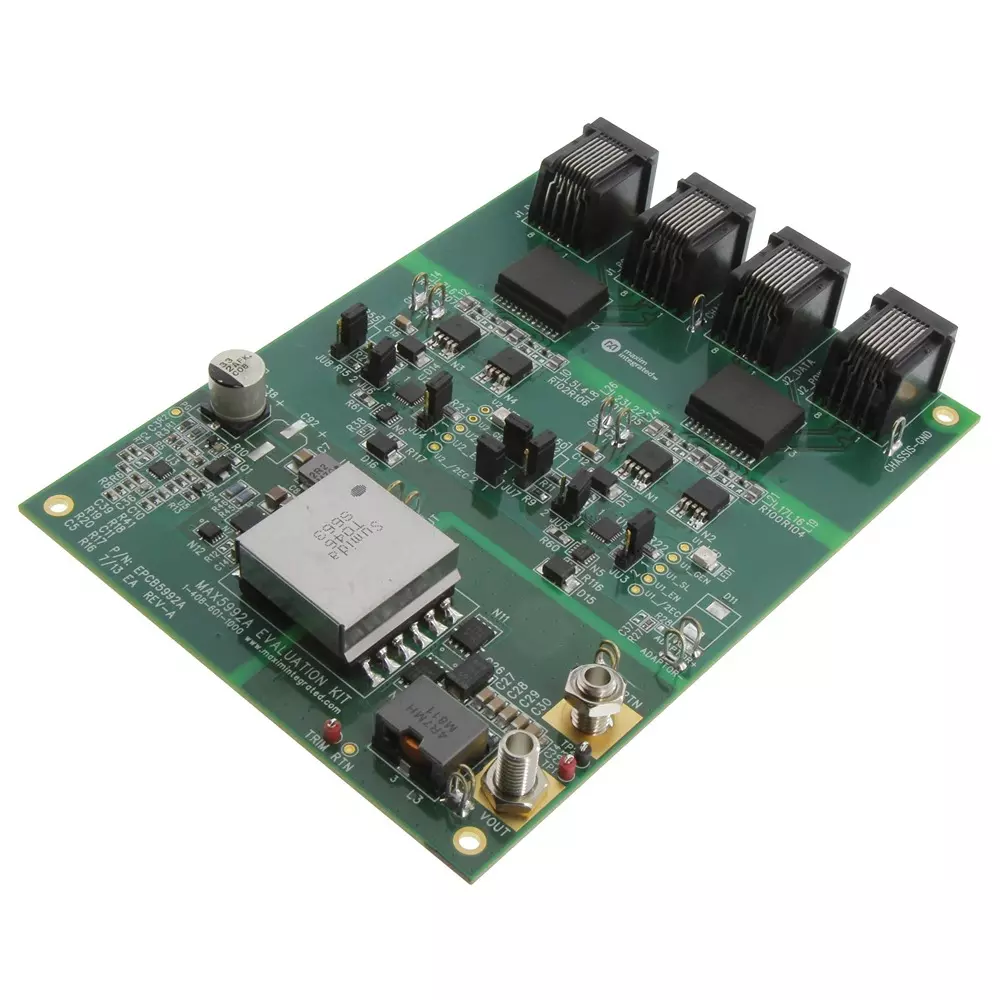 ANALOG DEVICES Power Management Development Kits EVAL KIT, POE, PD CONTROLLER, MAX5992AEVKIT#