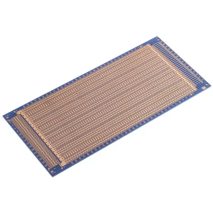 Vero Technologies 10-2857 Double-Sided Stripboard Epoxy Glass 220x100x1.6 mm DIN 41612 FR4, 349813