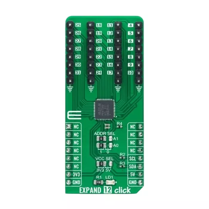 BRAND REX Expand 12 Click I/O Expander Communication Board Board, MIKROE-4889