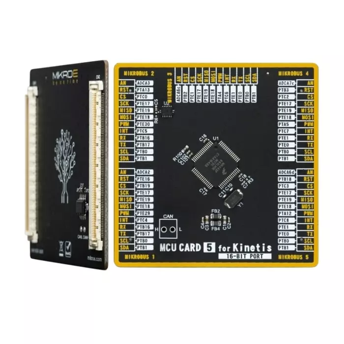 BRAND REX MCU CARD 5 For Kinetis MKV42F64VLH16 Microcontroller Development Board, MIKROE-3930