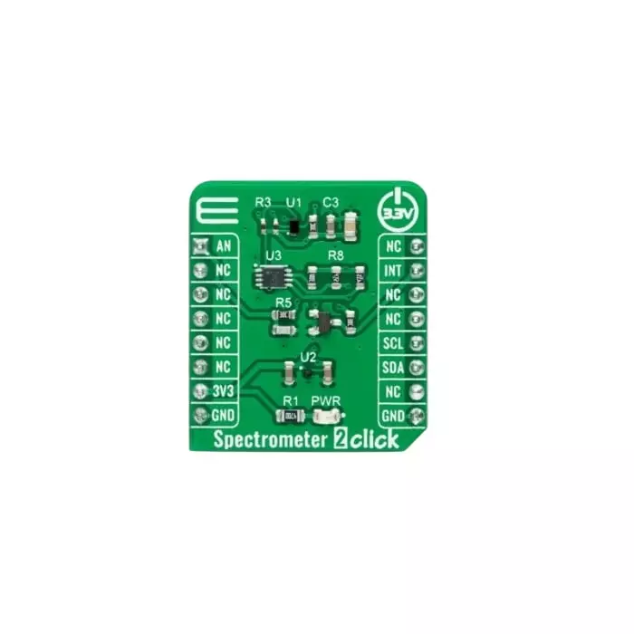 BRAND REX Spectrometer 2 Click Thermocouple Sensor Development Board for VD6283TX, MIKROE-5167