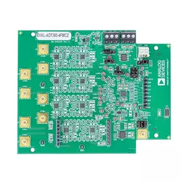 ANALOG DEVICES DAC Evaluation Board 12 V, EVAL-AD7380-4FMCZ