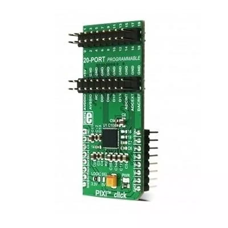 MIKROELEKTRONIKA ADC Add-On Board 3.3 & 5 V, MIKROE-2817
