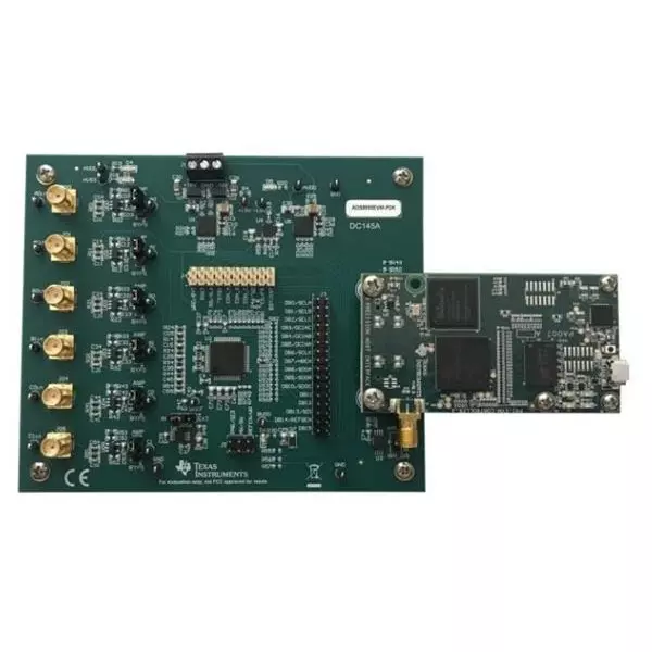 TEXAS INSTRUMENTS ADC Demonstration Kit 3.3 & 5 V, 12 V, 15 V, ADS8555EVM-PDK