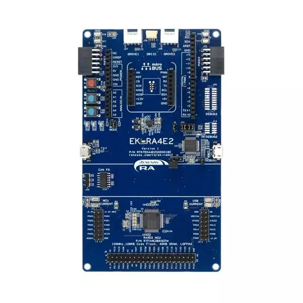 RENESAS RA4E2 Series Add-On Board, RTK7FPA4E2S00001BE