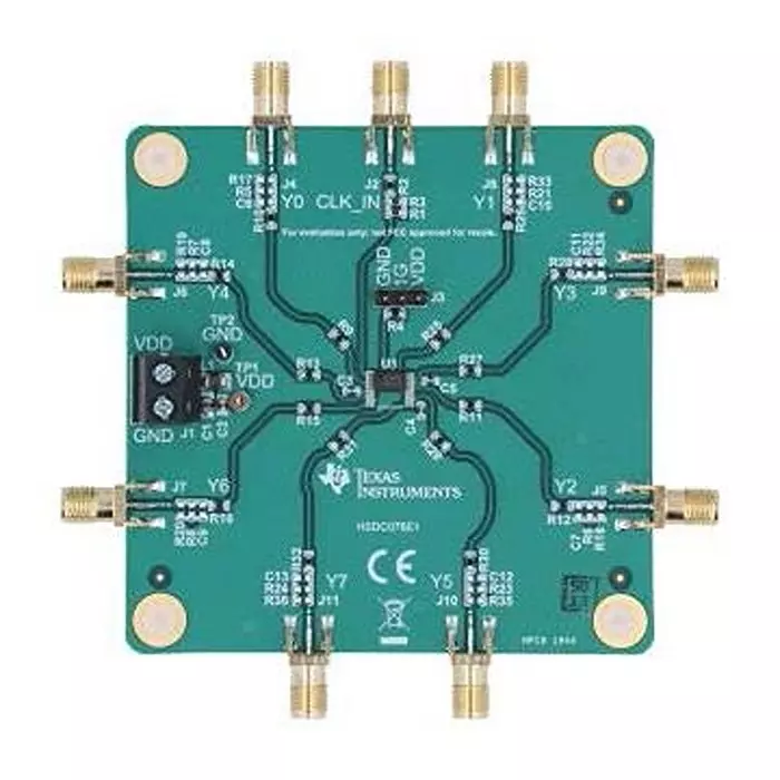 TEXAS INSTRUMENTS Clock Buffer Evaluation Module 250 MHz, LMK1C1104EVM