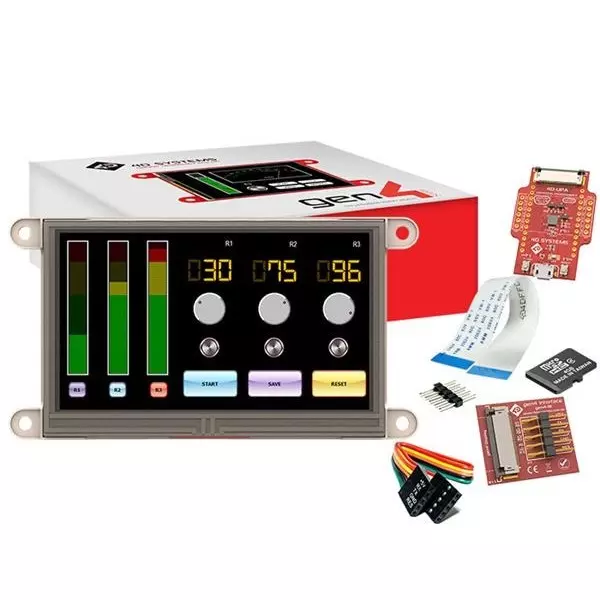 4D Systems Starter Kit 5 V, SK-gen4-43DT-AR