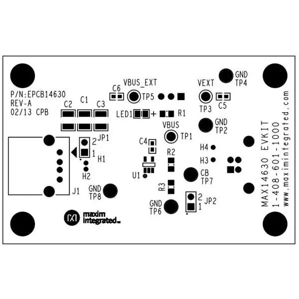ANALOG DEVICES Power Management Specialized Evaluation Kit 5 V Input Voltage, MAX14630EVKIT#
