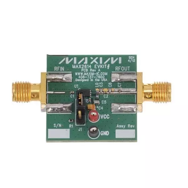 ANALOG DEVICES RF Amplifier Evaluation Kit 40 MHz to 4 GHz Frequency, MAX2614EVKIT#