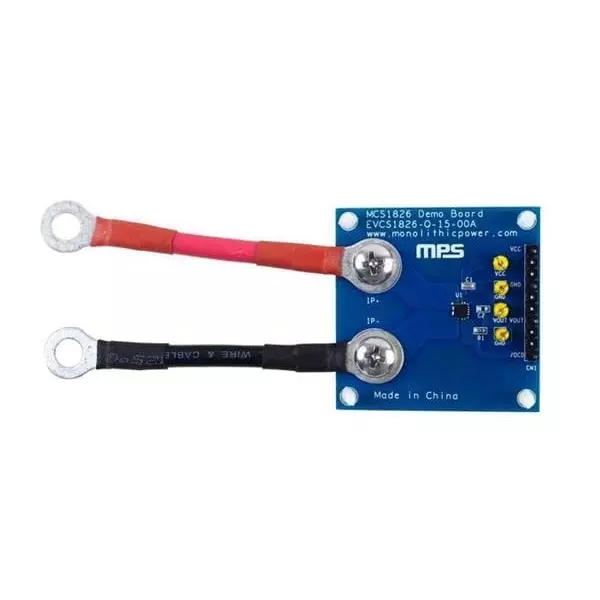 MPS Hall-Effect Current Sensor Evaluation Board 3 to 5.5 V Operating Supply Voltage, EVCS1826-Q-10-00A