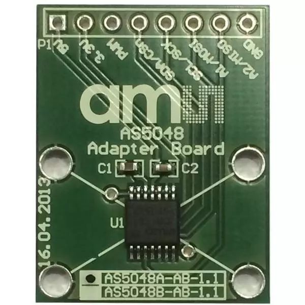 AMS OSRAM GROUP Magnetic Position Sensor Evaluation Kit 3 3 V, 5 V Operating Supply Voltage, AS5048A-TS_EK_AB