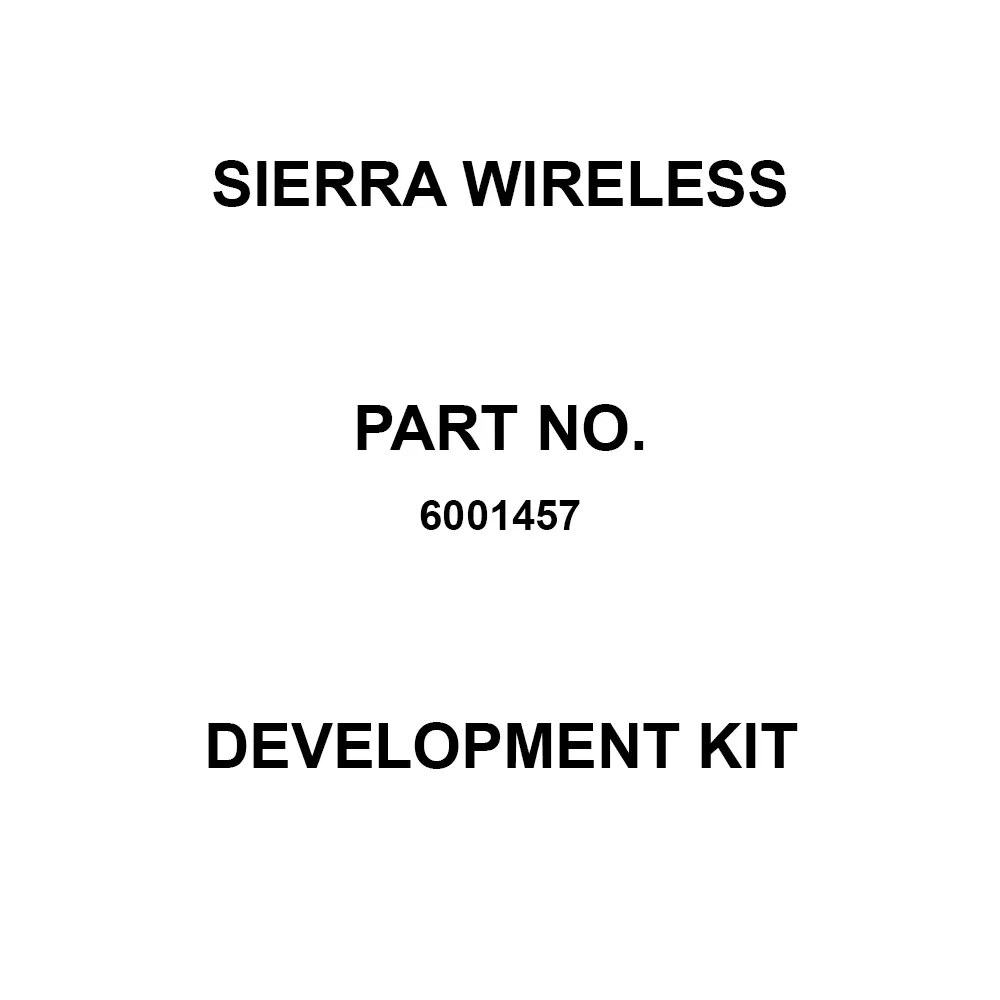 SIERRA WIRELESS Development Kit for Evaluation OfRC76xx, 6001457