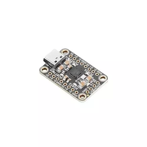 ADAFRUIT Mini USB 2.1 Breakout Board for Evaluation Of CH334F, 5997