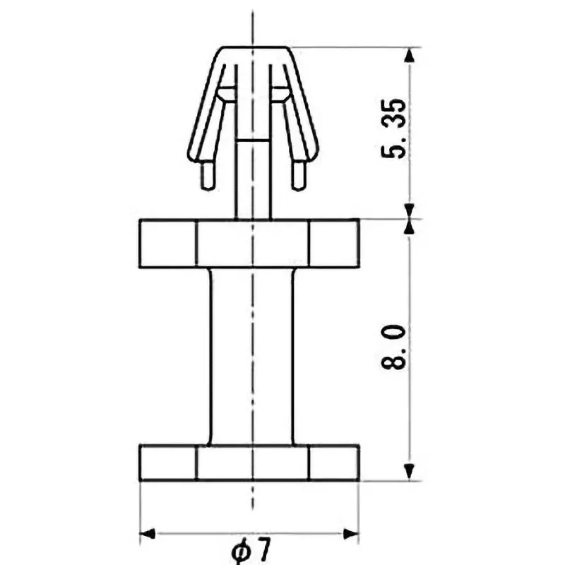 sunhayato-one-touch-board-stand-30-to-32-mm-applicable-hole-diameter-mps-08-pack-of-4