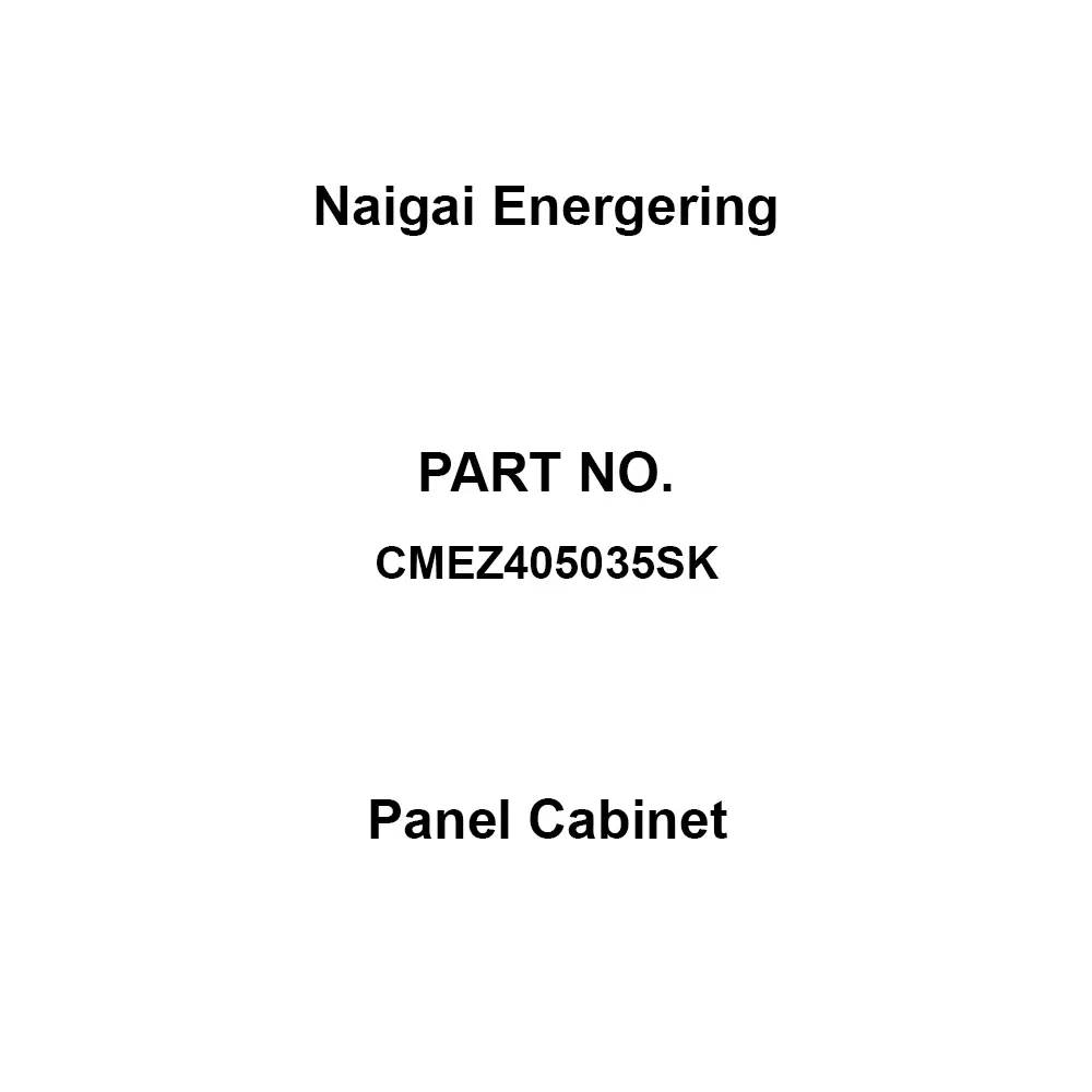 Naigai Energering Panel Cabinet 320x420 mm Circuit Board Dimension Beige, CMEZ405035SK