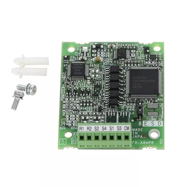 Mitsubishi Electric FR-A800 Series Resolver Interface Orientation Control with Feedback Control Design, FR-A8APR