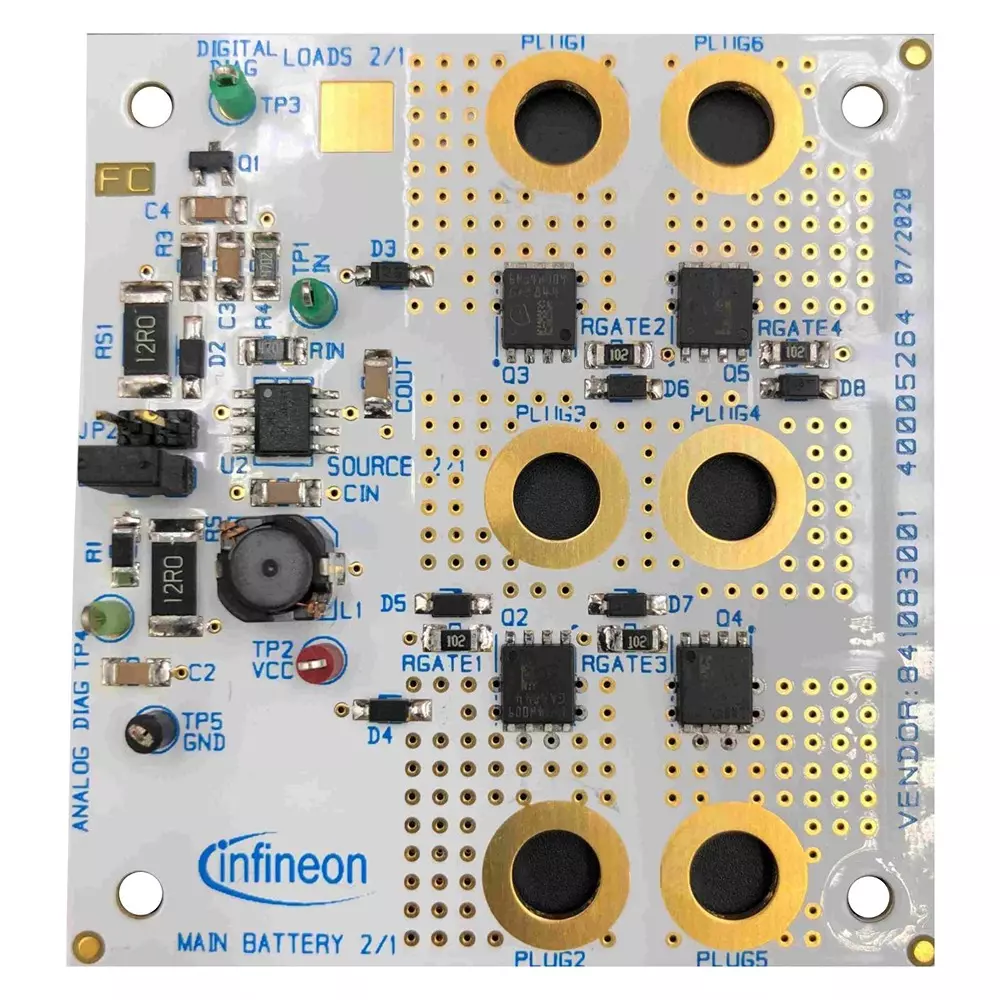 Infineon Evaluation Board for High Side Power Switch, AUIR3241SBOARDB2BTOBO1