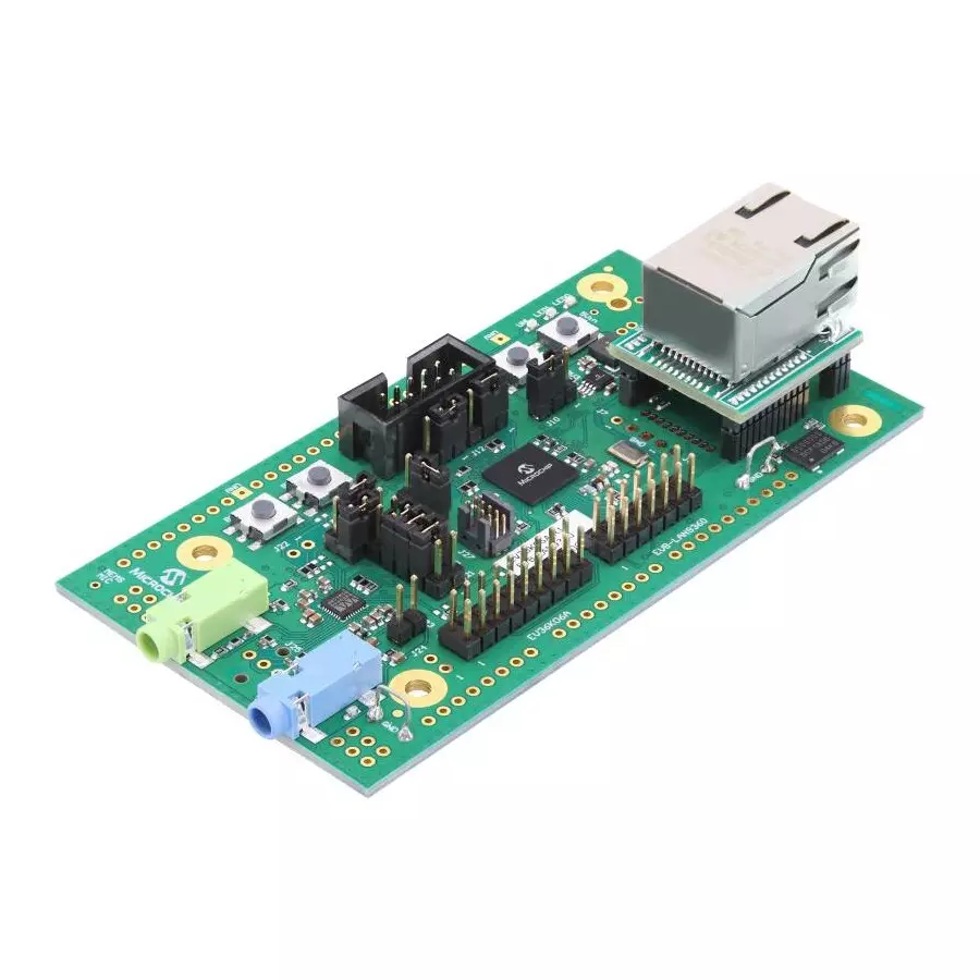 MICROCHIP Evaluation Board for Digital Audio Processor, EV36K06A