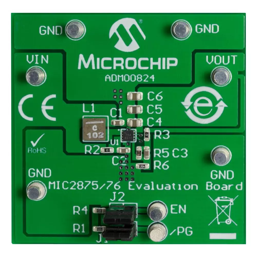 MICROCHIP Evaluation Board for Synchronous Boost Regulator, ADM00824