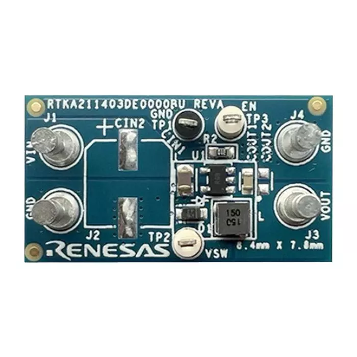 RENESAS Evaluation Board for Step Down DC / DC Regulator, RTKA211403DE0000BU