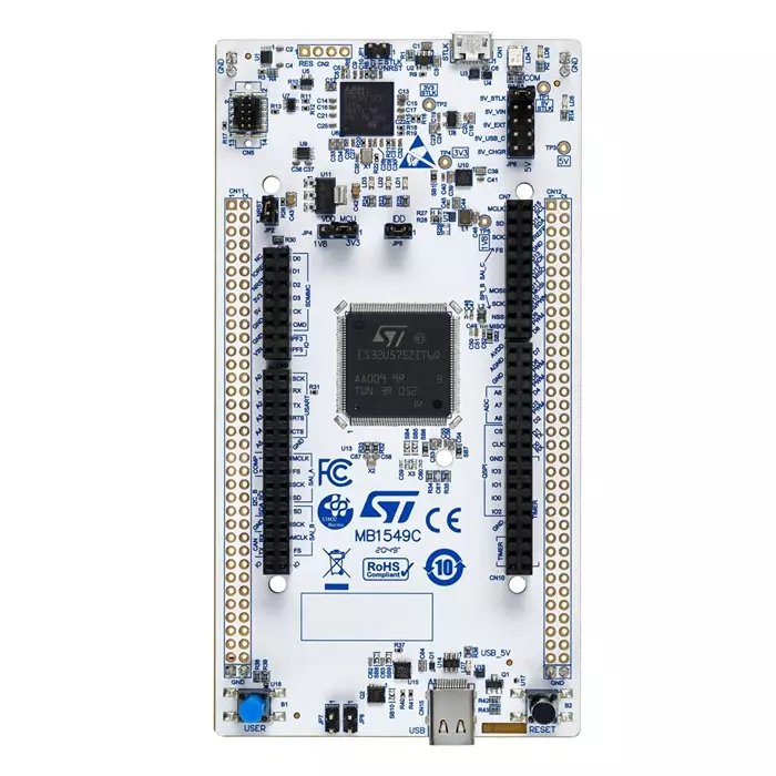 STMicroelectronics STM32 Nucleo-144 Evaluation Board, NUCLEO-U575ZI-Q