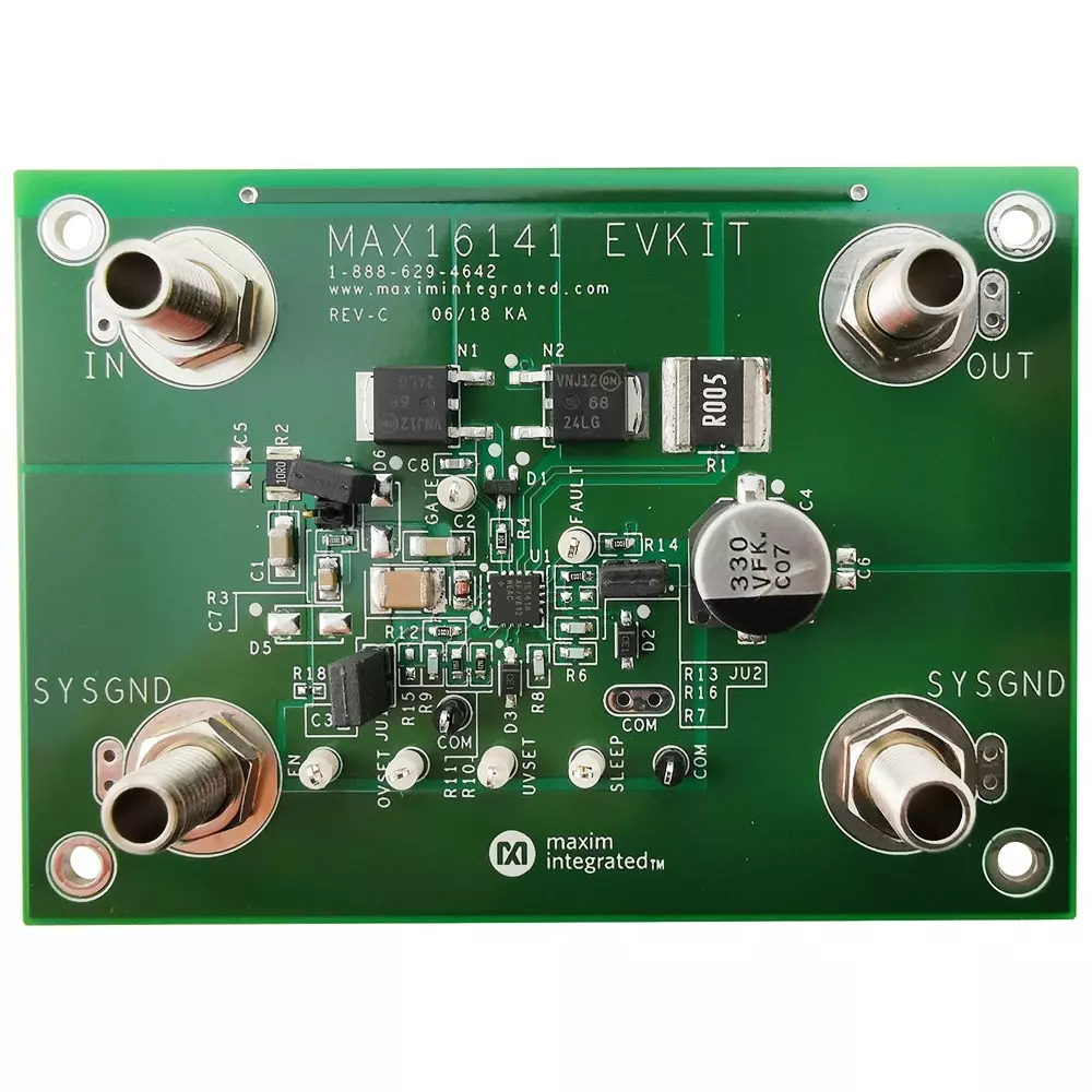 ANALOG DEVICES Special Application Development Kits EVAL KIT DIODE CTRL & PROTECTION DEVICE, MAX16141EVKIT#