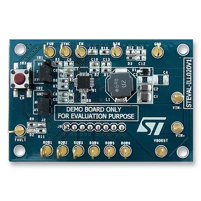 Stmicroelectronics Lcd Panels Backlight, Dev Board, Steval-Ill020V1