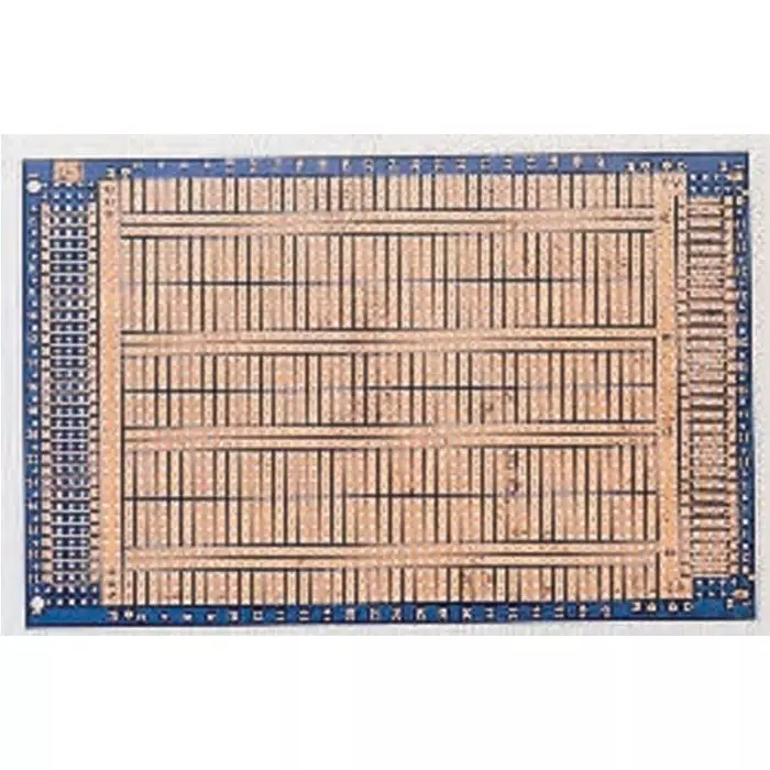 Vero Technologies 10-2845 Double-Sided Stripboard Epoxy Glass 160x100x1.6 mm DIN 41612 FR4, 345430