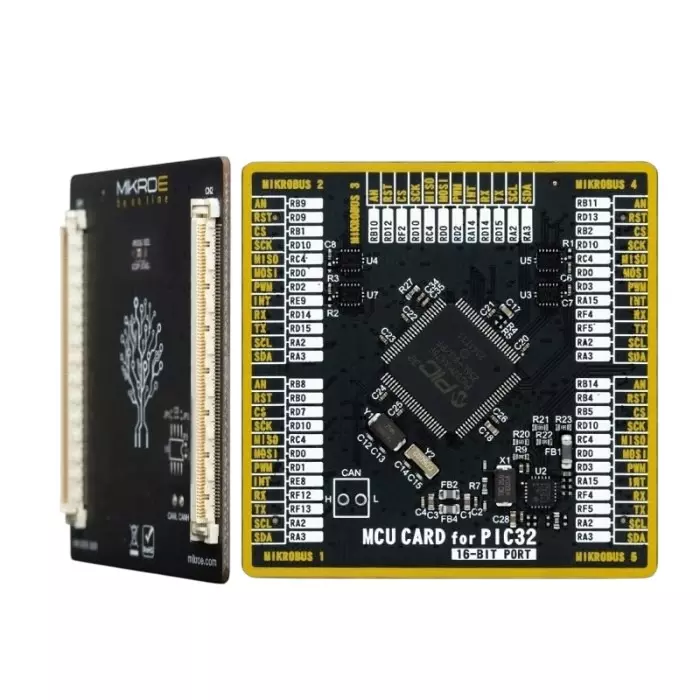 BRAND REX MCU CARD For PIC32 PIC32MX675F256L Microcontroller Development Board, MIKROE-4567