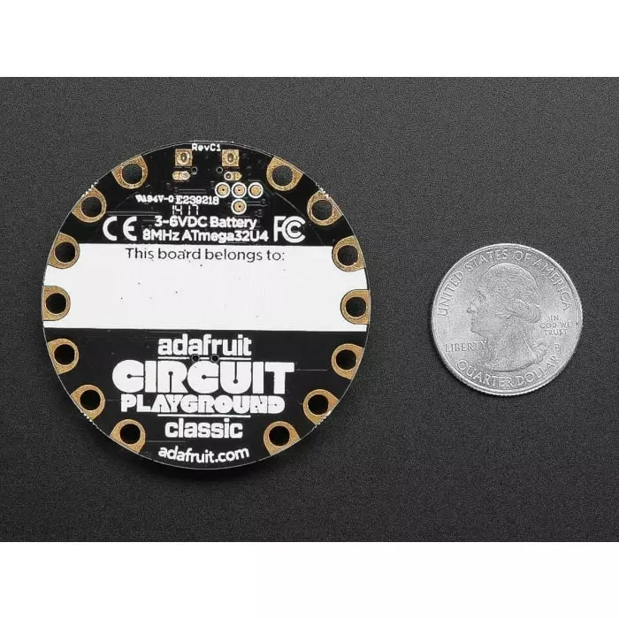 ADAFRUIT INDUSTRIES Circuit Playground Classic MCU Development Board, 3000
