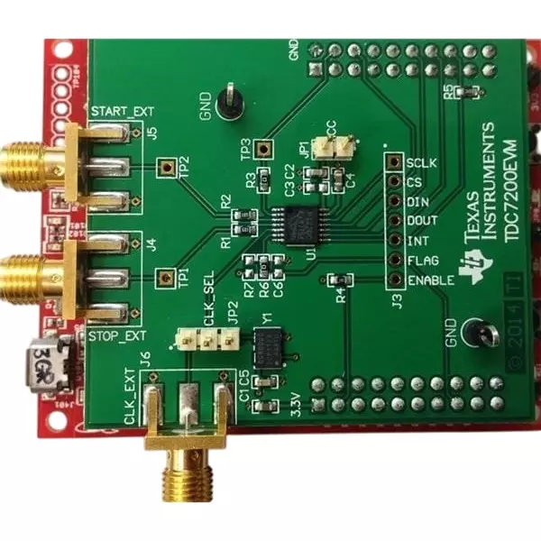 TEXAS INSTRUMENTS Time to Digital Evaluation Module, TDC7200EVM