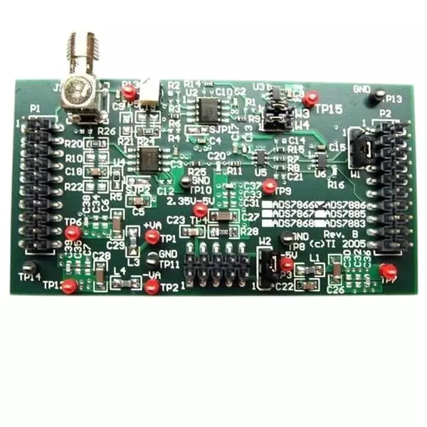 TEXAS INSTRUMENTS ADC Evaluation Board 2.35 to 5.25 V, ADS7886EVM