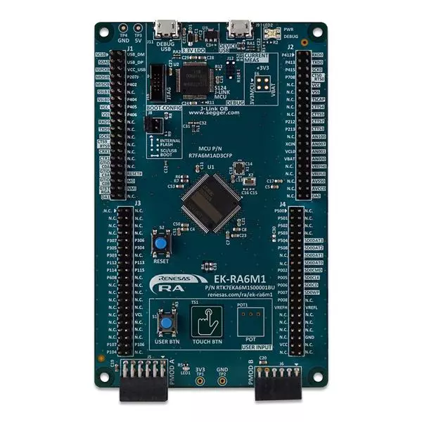 RENESAS Evaluation Kit ARM Cortex M4, RTK7EKA6M1S00001BU