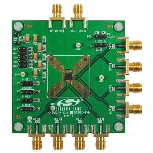 SKYWORKS SOLUTIONS Clock Generator Evaluation Board 100 MHz, SI52147-EVB