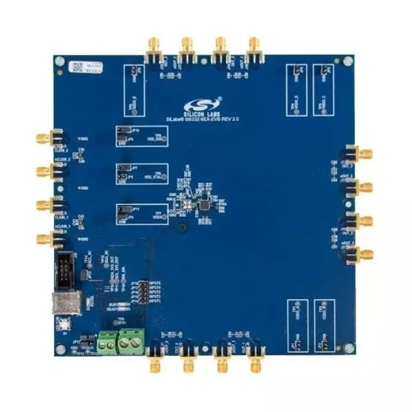 SKYWORKS SOLUTIONS Clock Generator Evaluation Board 312.5 MHz, SI5332-6EX-EVB