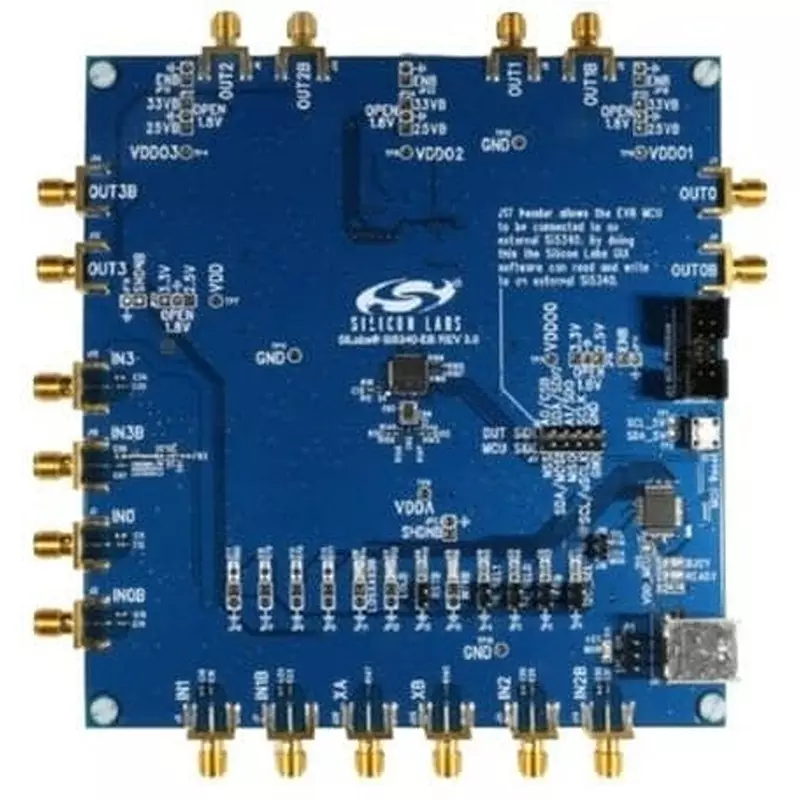 SKYWORKS SOLUTIONS Clock Generator Evaluation Board, SI5340-D-EVB