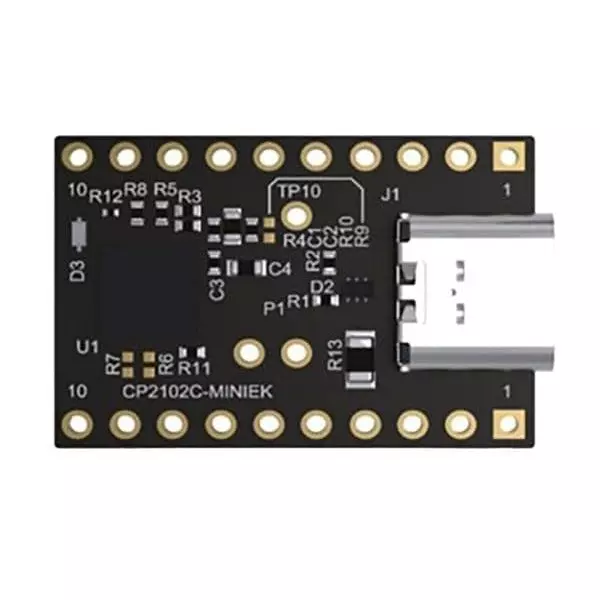 SILICON LABS USB Interface Evaluation Kit, CP2102C-MINIEK