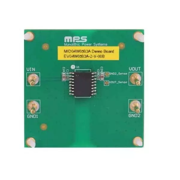 MPS Evaluation Board 4.5 to 5.5 V Input Voltage, EV04W0503A-2-Y-00B