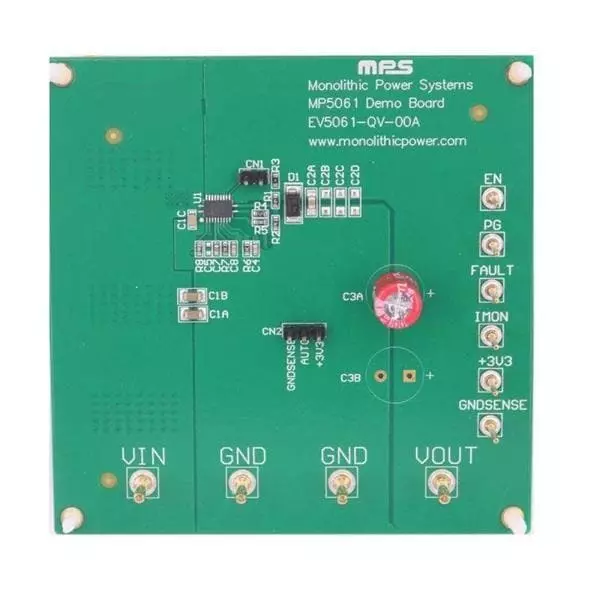 MPS Evaluation Board 4.5 to 28 V Input Voltage, EV5061-QV-00A