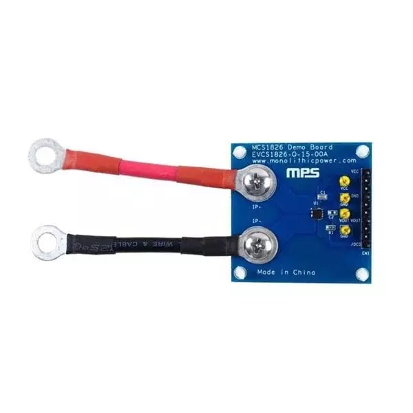 MPS Hall-Effect Current Sensor Evaluation Board 3 to 5.5 V Operating Supply Voltage, EVCS1826-Q-20-00A