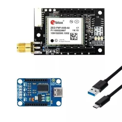 ArduSimple Evaluation Board for Evaluation Of ZED-F9P, AS-RTK2B-LIT-L1L2-SMA