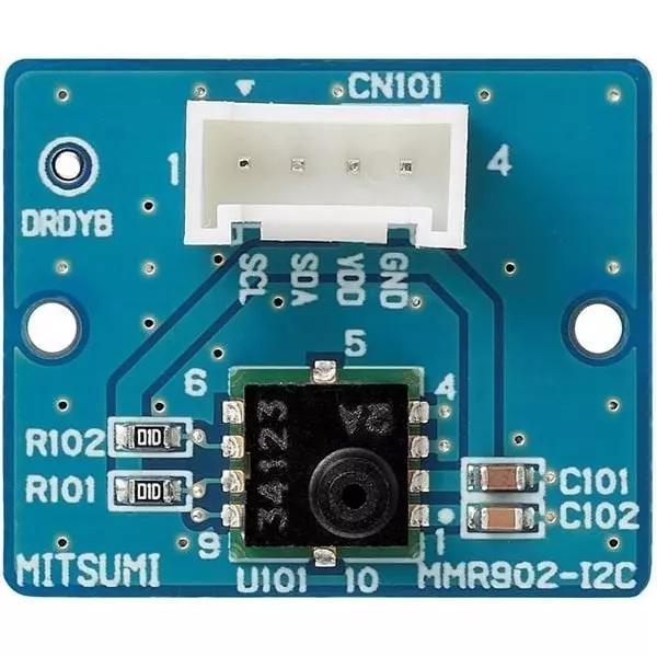 MITSUMI Sensor Evaluation Board 3.4 V Operating Supply Voltage, MMR902A34A I2C Board