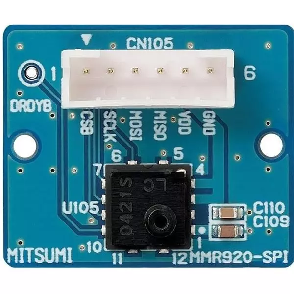 MITSUMI Sensor Evaluation Board 3.3 V Operating Supply Voltage, MMR920C04 SPI Board
