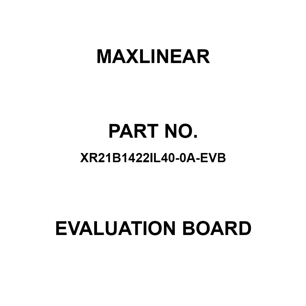 MaxLinear USB to UART Evaluation Board for Evaluation OfXR21B1422, XR21B1422IL40-0A-EVB
